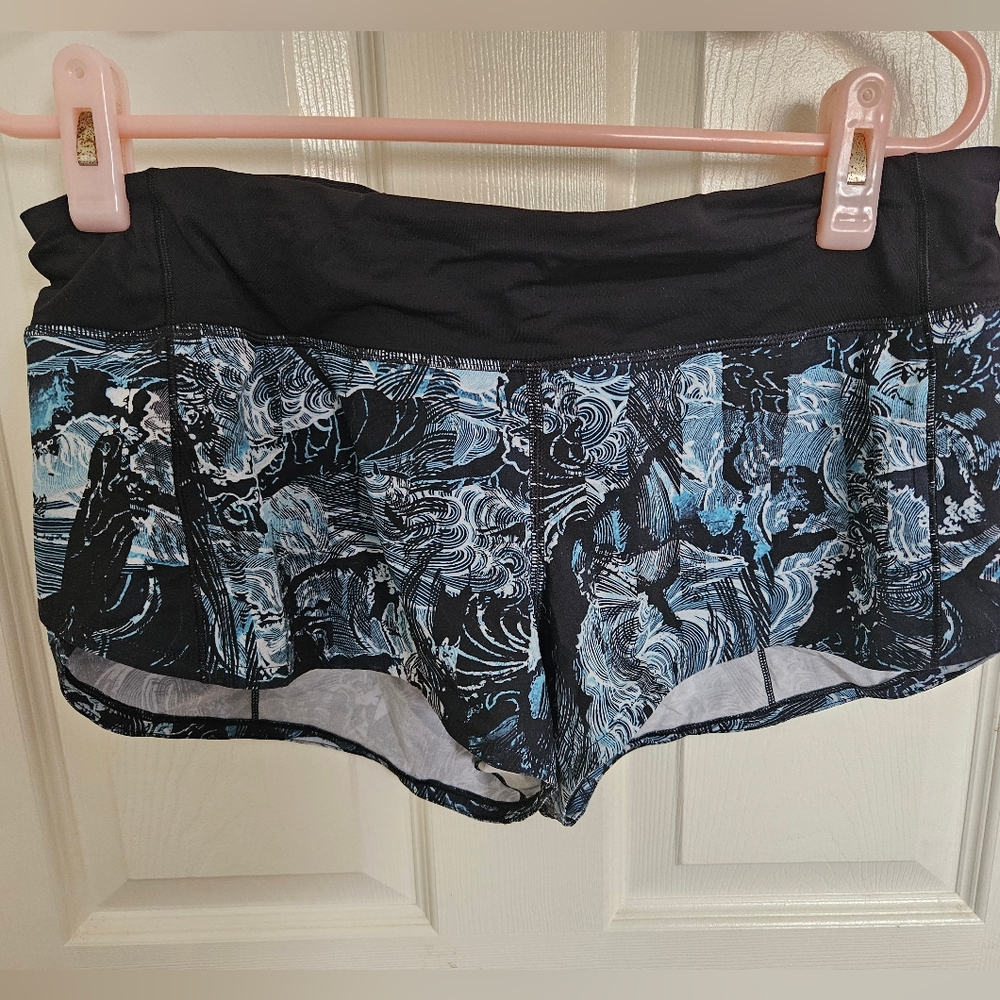 Lululemon | Eternal Wave Starlight Black Shorts